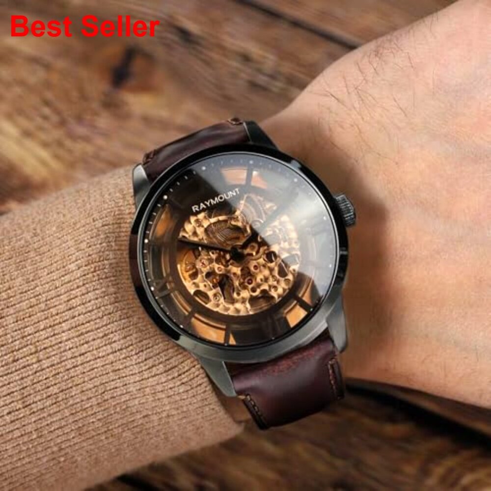 Automatic Mechanical Watch With Skeleton Dial And… - image 2